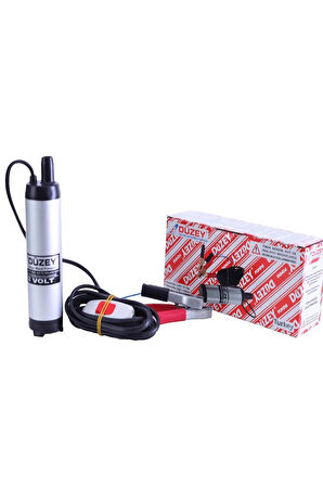 Düzey 12 Volt Büyük Dalgıç Mazot Aktarma(SIVI TRANSFER) Pompası (SU,SÜT,YAĞ)