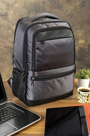 DİAS-AVM  Laptop-Notebook Sırt Çantası 14 inç 15,6 inç Usb Girişli Darbeye Dayanıklı Körüklü