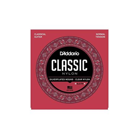 D'Addario EJ27N 4/4 Normal Tension Klasik Gitar Teli