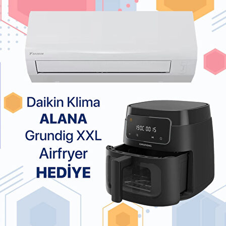 Daikin 12.000 Btu Klima-Xxl Airfryer Hediye
