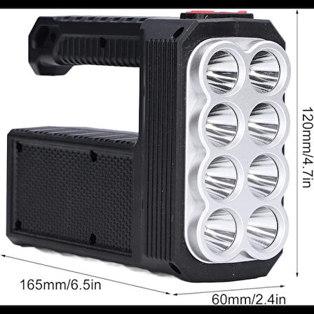 Dodes Güneş Enerjili Kamp Av Feneri