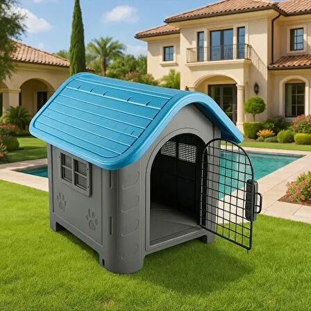 Dodes Dayanıklı Plastik Köpek Evi