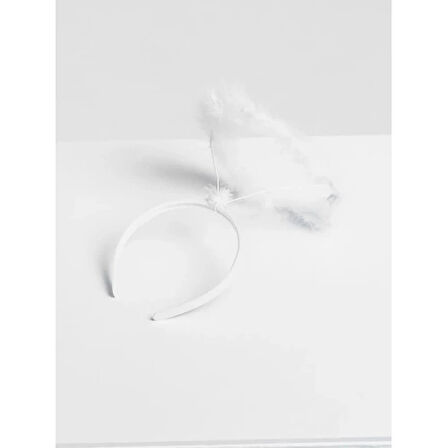 Dodes Beyaz Otrişli Tüylü Esnek Yapı Melek Haresi Melek Tacı