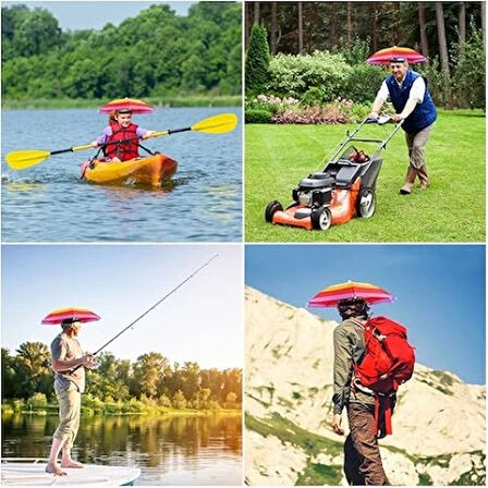 Dodes Kafa Şemsiyesi Gökkuşağı