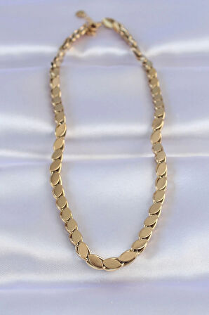 Dodes 316L Çelik Gold Renk Arpa Model Kolye TG27BKO8748