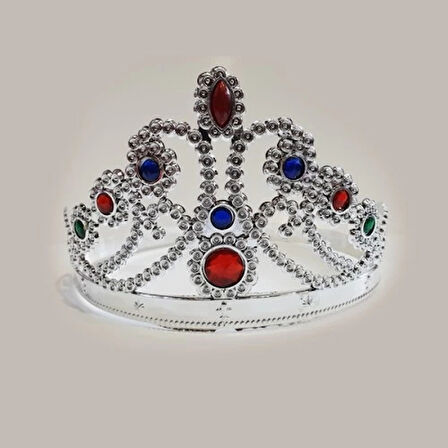 Dodes Prenses Parti Tacı Gümüş Rengi 1 Adet