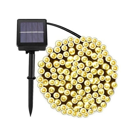 Dodes Solar 100 Ledli 12 Metre Bahçe Aydınlatma