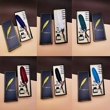 Dodes Tüylü Divit Kalem Seti