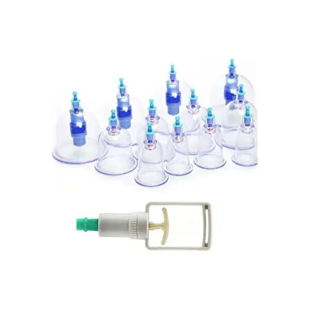 Dodes  12'Li Hacamat Masaj Kupa Set