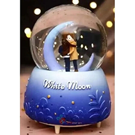 Dodes White Moon Kar Küresi Orta Boy