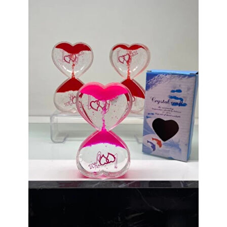 Dodes Kalp Şeklinde Jel Kum Saati