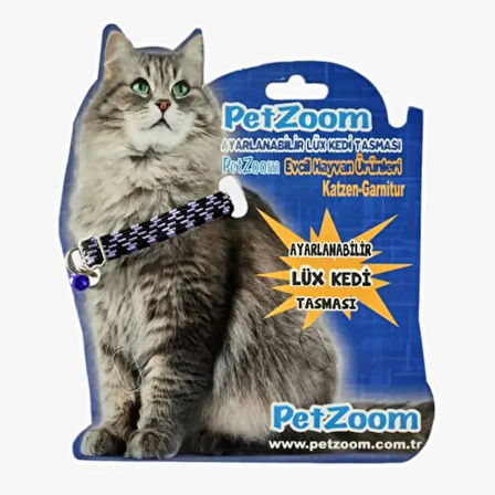 Dodes PetZoom Ayarlanabilir Lüks Kedi Tasması