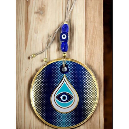 Dodes Puantiyeli Damla Desen Nazar Boncuklu Duvar Süsü Gözlü Duvar Dekoru