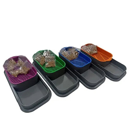 Dodes Topraksız Kedi Çimi Kabı