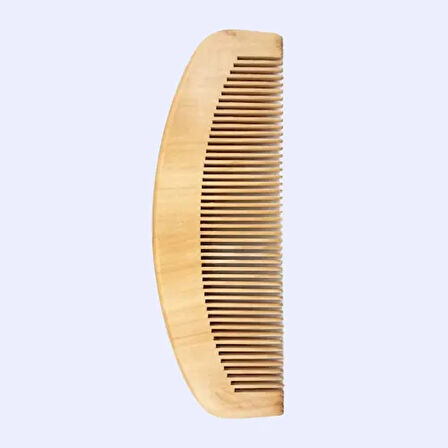 Dodes 12'li Oval Dar Dişli Ahşap Tarak Seti