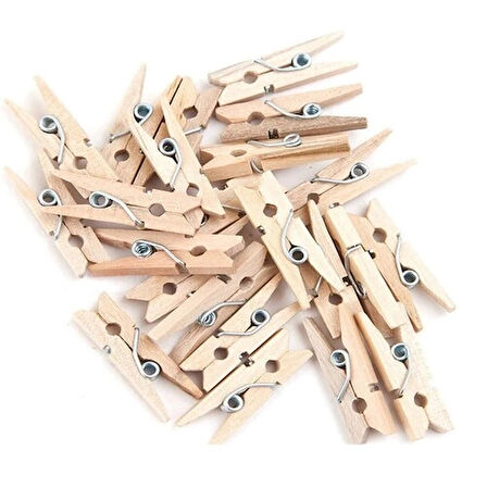 Dodes Ahşap Mini Ham Mandal