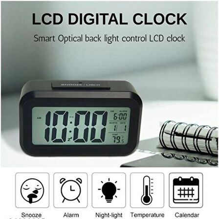 Dodes Dijital Alarmlı Masa Saati