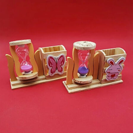 Dodes Kum Saati Kalemlik Kutulu