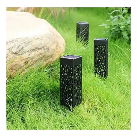 Dodes Dekoratif Solar Güneş Enerjili Bahçe Aydınlatması Yürüyüş Yolu Seti (6 Adet)