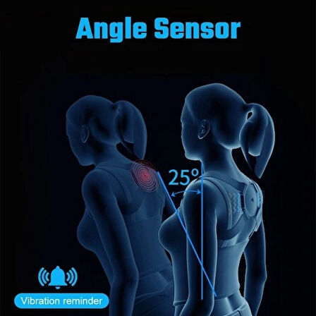 Dodes Sensörlü Titreşimli Dik Duruş Korsesi