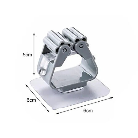Dodes Duvara Monte Mop Paspas Tutucu