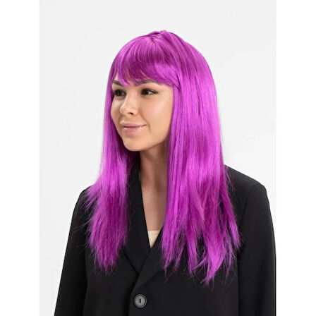 Dodes Fuşya Renk Peruk