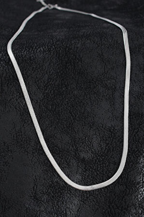 Dodes 316L Çelik Klasik İtalyan Zincir Model Gümüş Renk Erkek Kolye TG27ERK1392