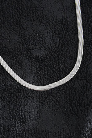 Dodes 316L Çelik Klasik İtalyan Zincir Model Gümüş Renk Erkek Kolye TG27ERK1392