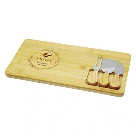 Dodes Bambu Peynir Kesme Sunum Tahtası