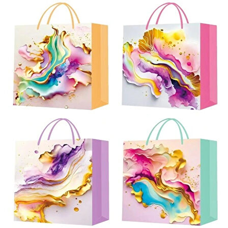 Dodes Küçük Boy İpli Karton Çanta