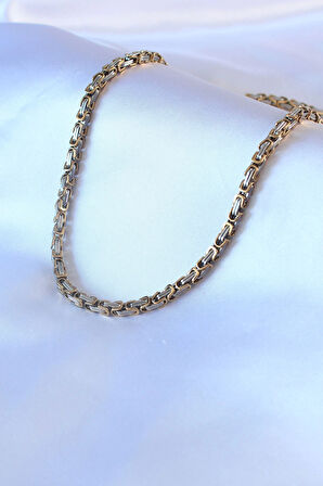 Dodes 316L Çelik Mix Renk Kral Zincir Model Erkek Kolye TG27ERK1321