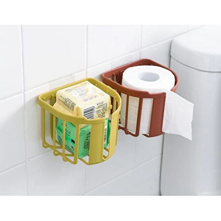 Dodes Yapışkanlı Çok Fonksiyonlu Banyo Organizeri