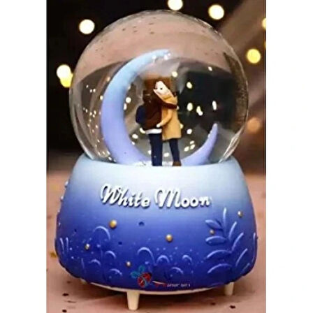 Dodes White Moon Kar Küresi Orta Boy