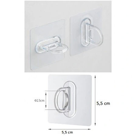 Dodes Kendinden Yapışkanlı Çok Amaçlı Yuvarlak Halka