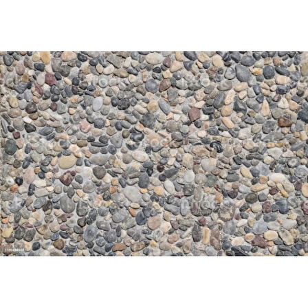 Dodes Çakıl Taşı Kaplama Kağıdı 3 Metre