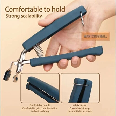 Dodes Tabak Tepsi Kelepçesi Yanma Önleyici