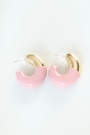 Dodes CCB Gül Kurusu Gold Çift Renk Küpe TG27BKP8872