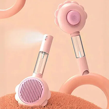 Dodes Basmalı Telli Su Sprey Hazneli Hayvan Fırçası