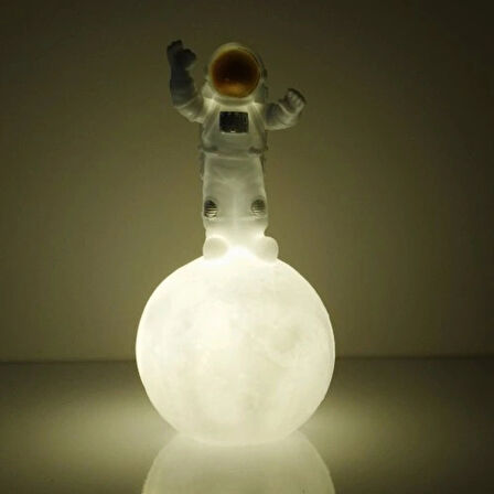 Dodes Astronot Şekilli Gece Ve Masa Lambası