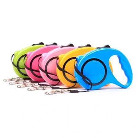 Dodes Makaralı Otomatik Köpek Tasması 5 Metre