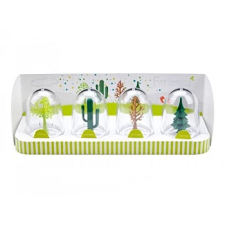 Dodes Dört Mevsim Baharatlık - Four Seasons Spice Shakers