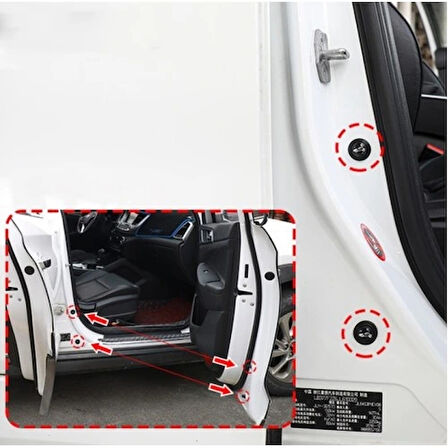 Dodes Araba Kapısı Darbe Emici Pad Seti