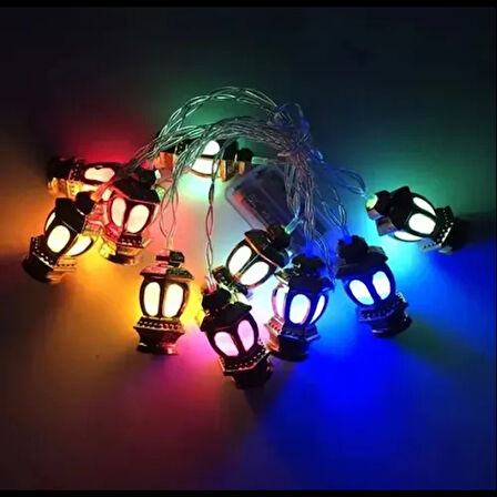 Dodes 20'li Kandil Feneri LED Işık (RGB, Pilli)