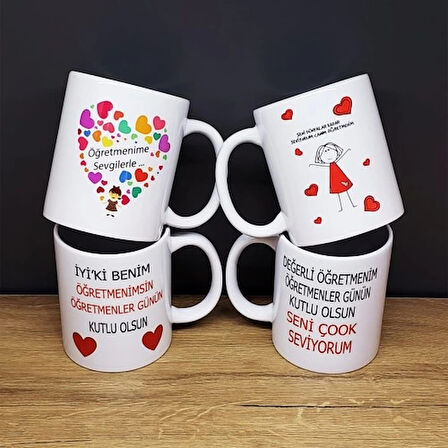 Dodes Öğretmenler Gününe Özel Baskılı Kupa Bardak