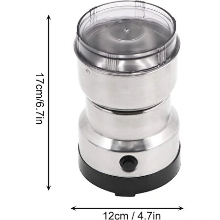 Dodes Elektrikli Kahve Baharat Bakliyat Öğütücü Makine