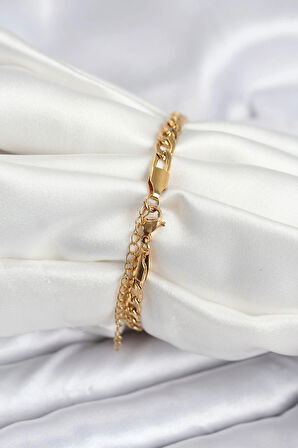 Dodes Dodes 316L Çelik Gold Renk Yazı Yazmaya Uygun Kadın Bileklik TG27BB7918