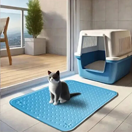 Dodes Mikopet Kaymaz Evcil Hayvan Tuvalet Önü Paspası