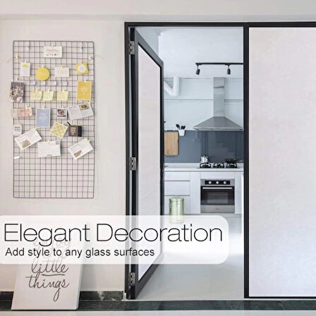 Dodes UV Engelleyici Buzlu Cam Filmi 3 Metre x 45 Cm.