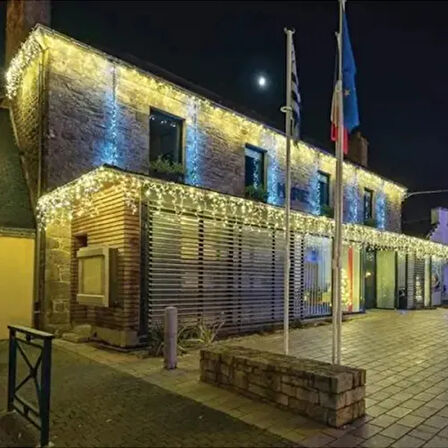 Dodes 4m 120 LED Çakarlı Perde Işık