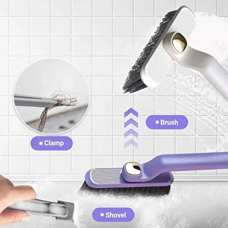 Dodes Döner Başlıklı Temizlik Fırçası Cımbızlı